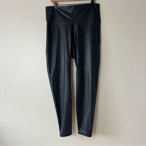 Unbranded Faux Leather High-Waist Leggings Medium